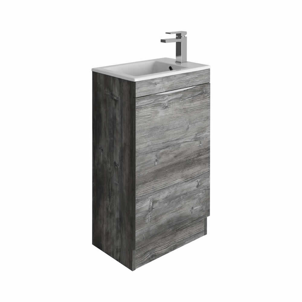Zion Petite Floor Unit & Basin